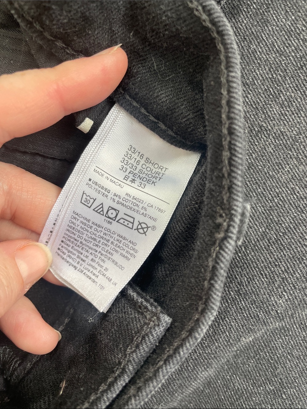 GAP - Women’s Vintage Slim High Rise Jeans NWOT - Picture 3 of 6
